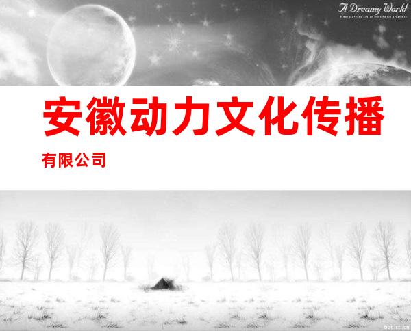 安徽动力文化传播有限公司